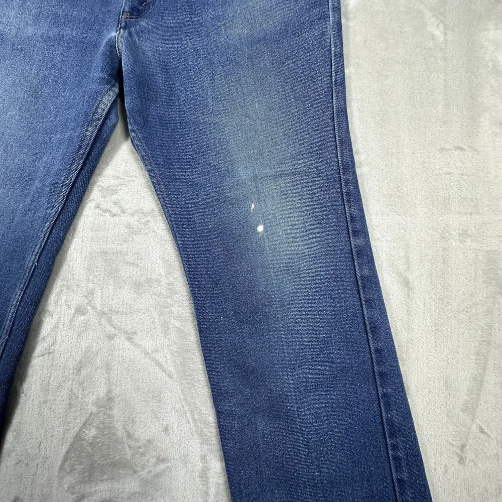 Vintage Levis 541 Orange Tab Jeans Mens 40x32 Straight Leg Blue Denim 90s